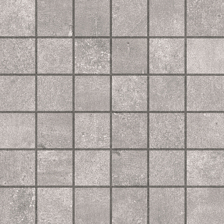 Мозаика из керамогранита с эффектом бетона Grey Mosaico