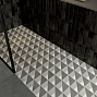 Мозаика из керамогранита под бетон Multiforme Porcelain Tile Tessere Acquario I897