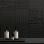 Мозаика из керамогранита с эффектом металла Mosaico 32,2x31,1 ME080 Hexa Noir