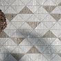 Мозаика из керамогранита с эффектом кварцита Dark Grey/Grey Mosaico Mix