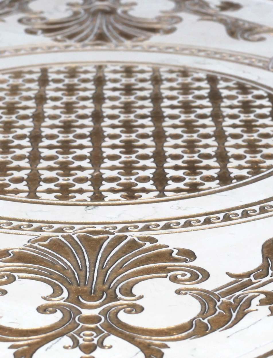 Мраморная плитка Luxurious Pegasus Biancone Gold