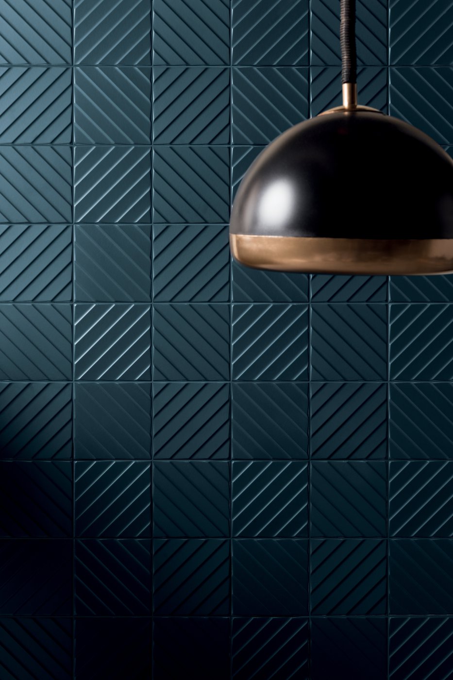 Плитка керамическая Marca Corona 4D DIAGONAL DEEP BLUE