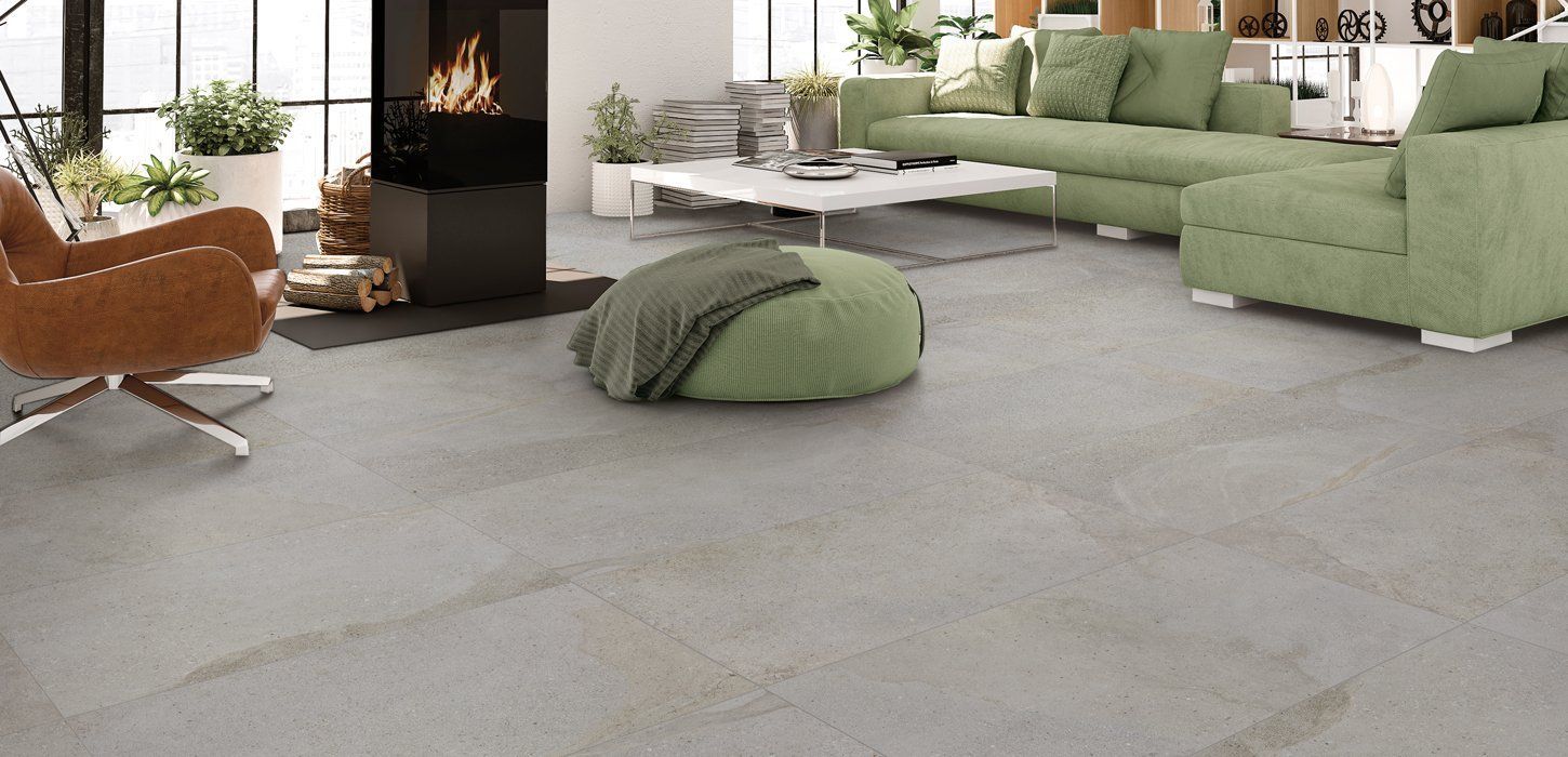 Плитка из керамогранита под камень Brown 60x120