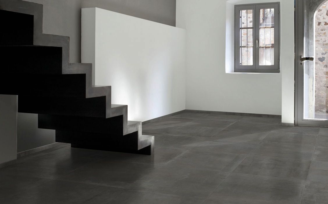 Плитка из керамогранита под бетон Almond 45x90