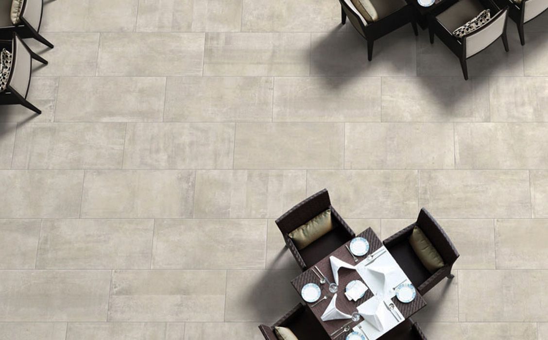 Плитка из керамогранита под бетон Almond 45x90
