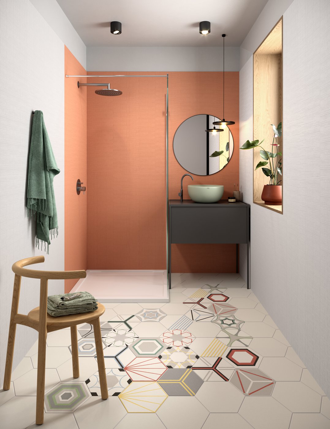Плитка керамическая Lilysuite I364	LIS.ORANGE