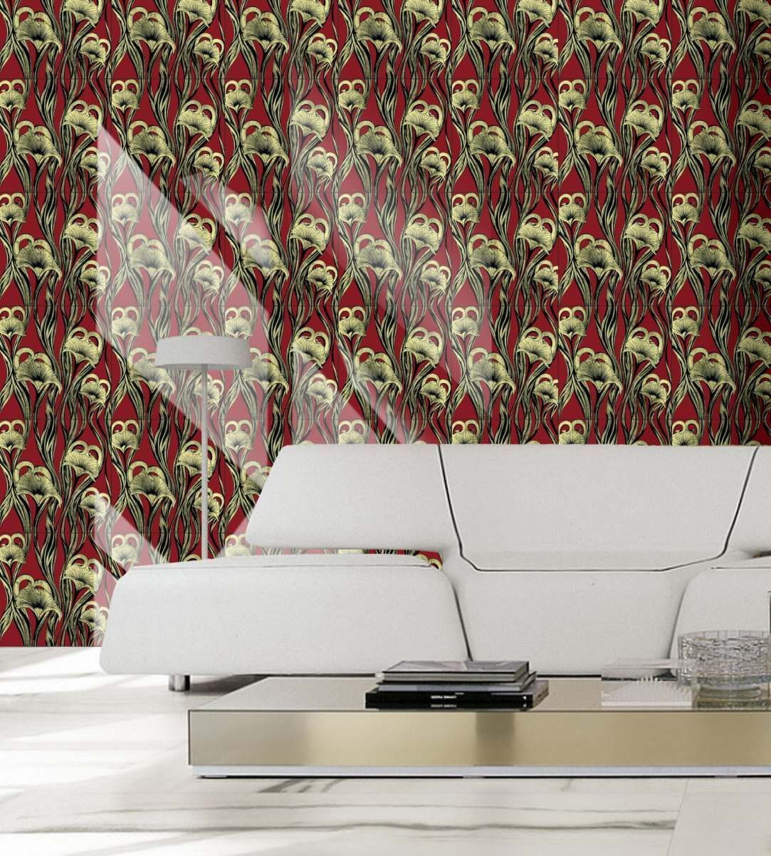 Плитка стеклянная Glossy Glass GG01 G1015 Gold