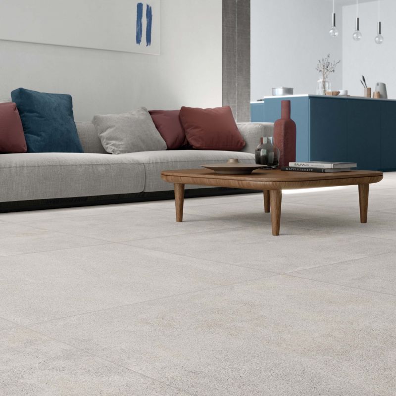 Плитка керамогранит под бетон Blend Concrete Moon
