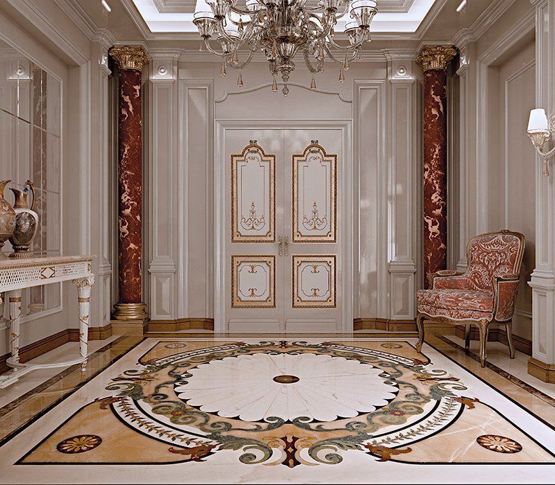 Плитка - инкрустированный мрамор LUXURY CLASSIC - 15