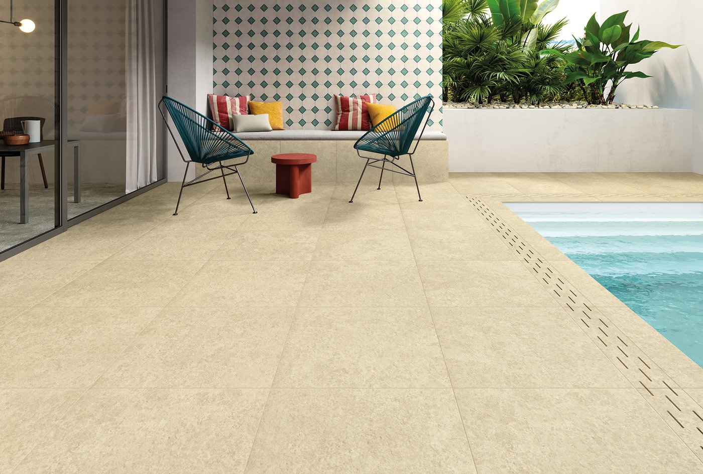 Плитка из керамогранита под камень HISTORICA I506	HIT.THERMAE STR. 2CM RETT.