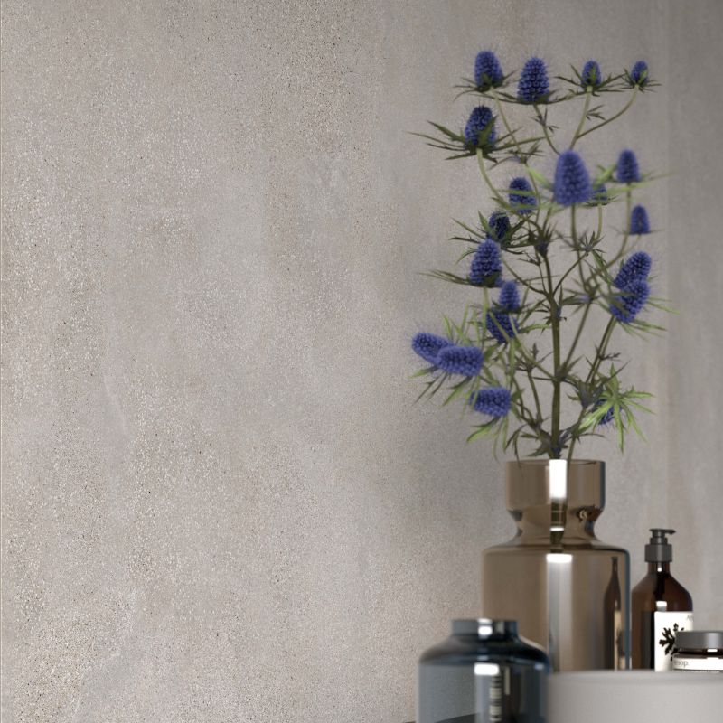 Плитка керамогранит под бетон Blend Concrete Ash