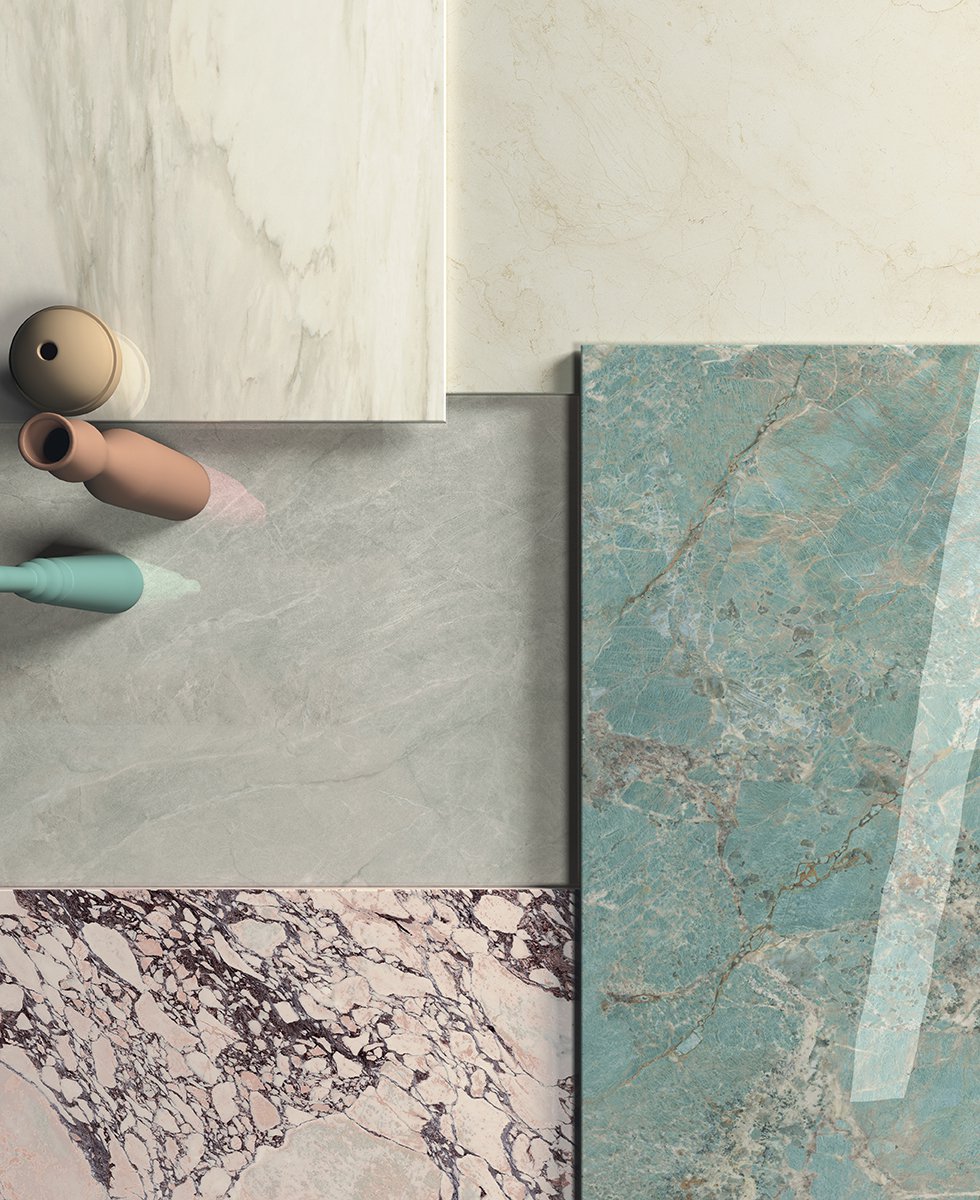 Плитка из керамогранита под мрамор Foyer Royal Reflex Chic