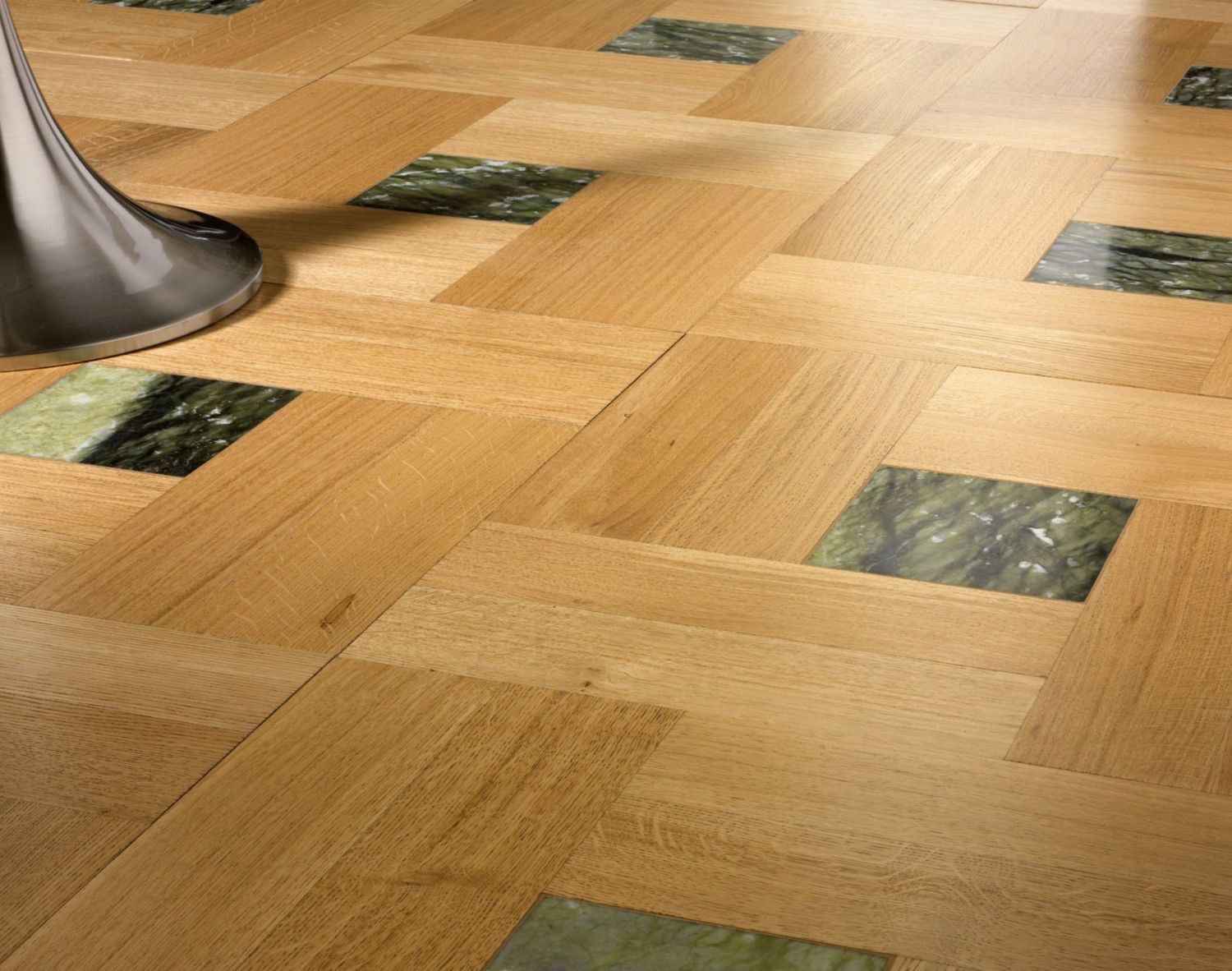ROVERE NATURALE - MARMO VERDE