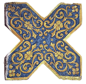 Глиняная плитка Medioevo Decori Affreschi 05
