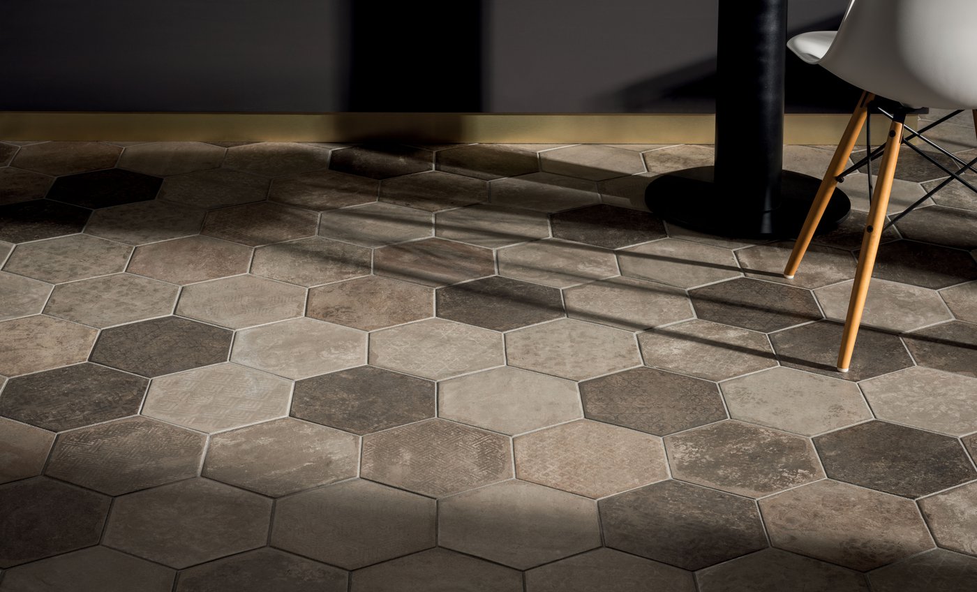 Плитка из керамогранита под цемент Chalk E635 Clk. Grey