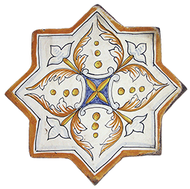 Глиняная плитка Medioevo Decori Classici 05