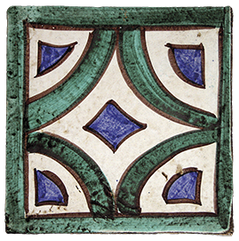 Глиняная плитка Medioevo Decori Classici 07