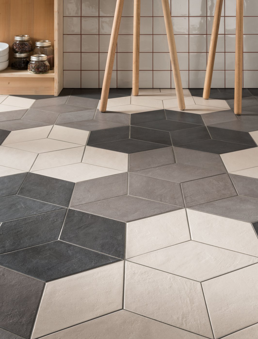 Плитка из керамогранита под цемент Chalk E756 Clk. Grey rmb