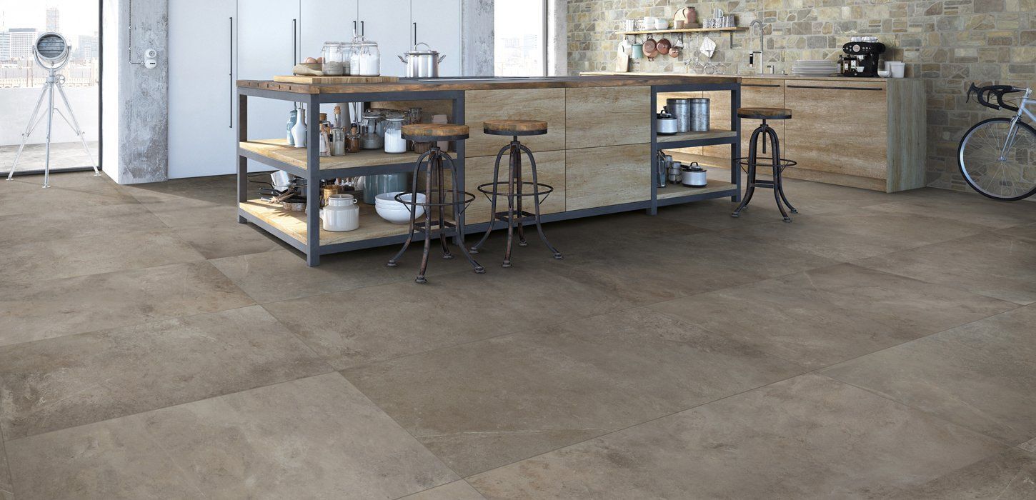 Плитка из керамогранита под камень Antracite 60x120