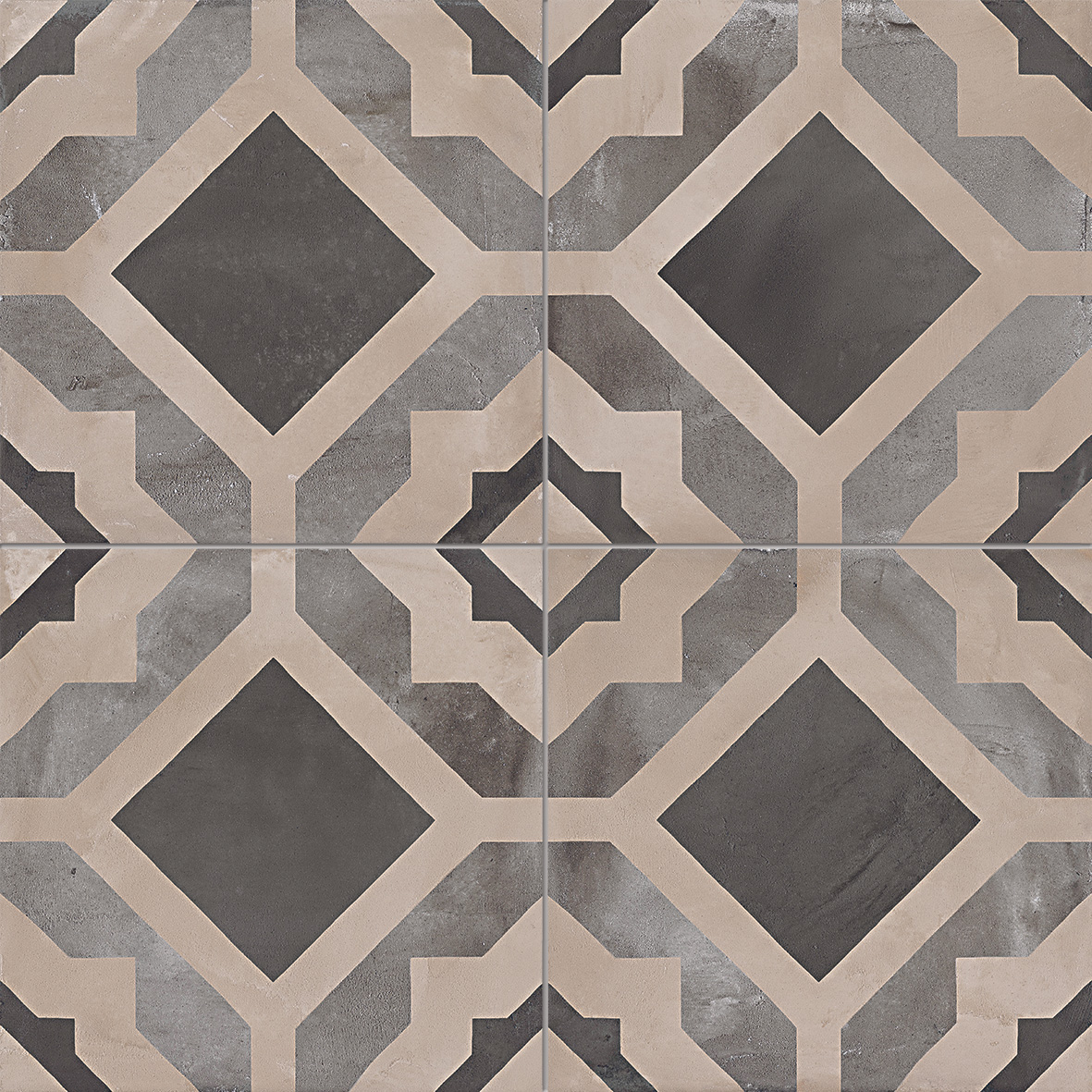 Плитка из керамогранита под бетон Terra Geometria vers. F 0384