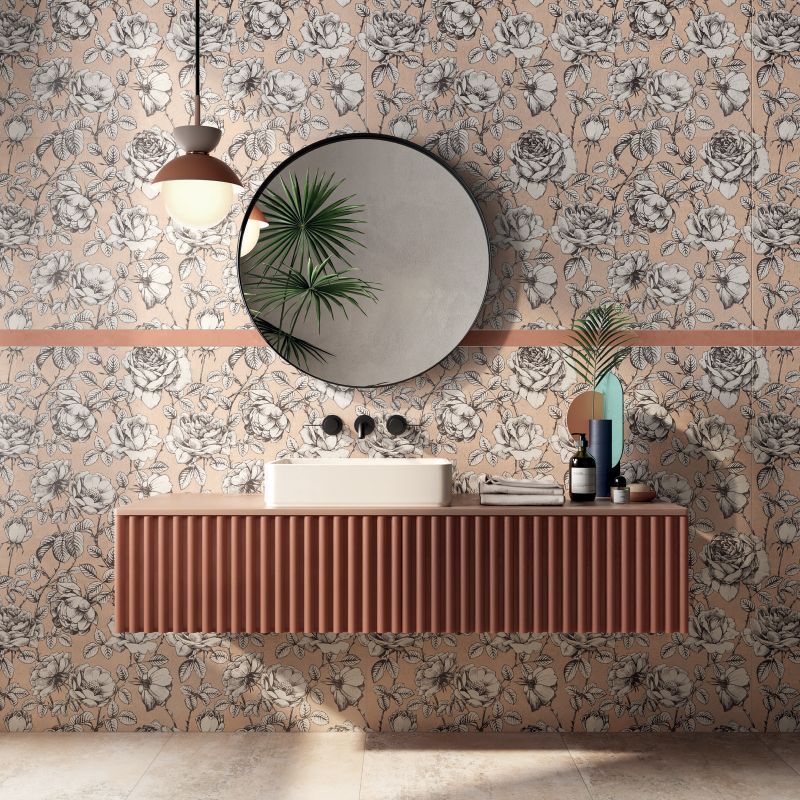 Плитка из керамогранита Decorative Mood 0008439 ROSES rett.