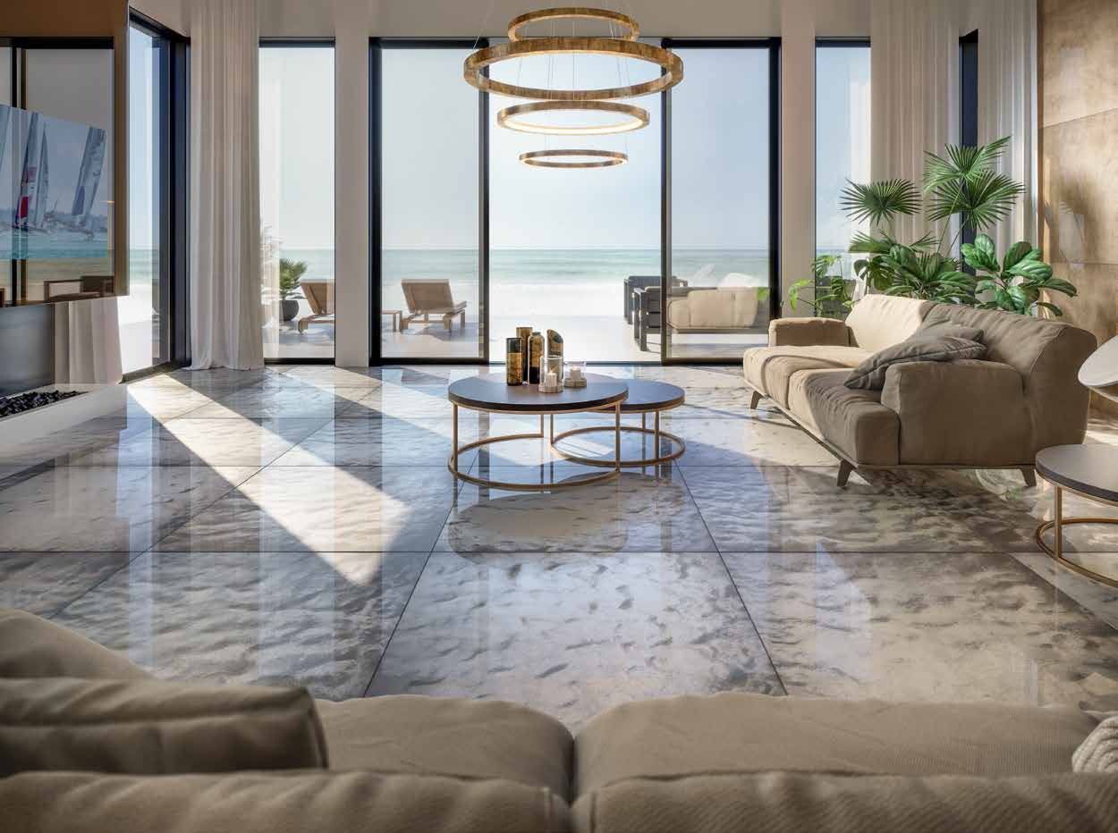 Стеклянная плитка - Andalusia - Fluid Dark Broqn 612