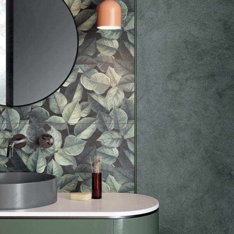 Плитка из керамогранита Decorative Mood 0008438 FOLIAGE rett.