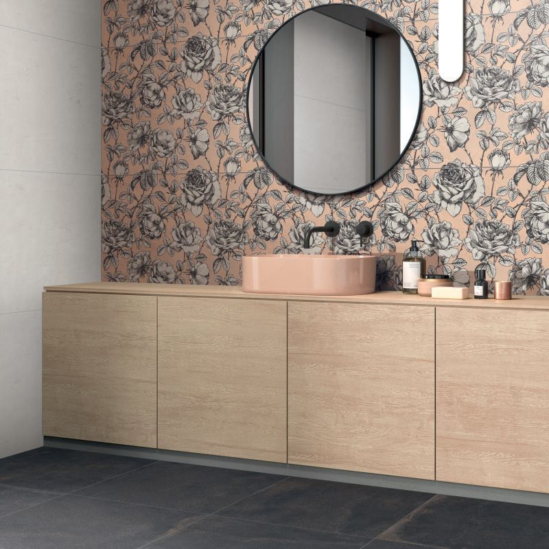 Плитка из керамогранита Decorative Mood 0008439 ROSES rett.
