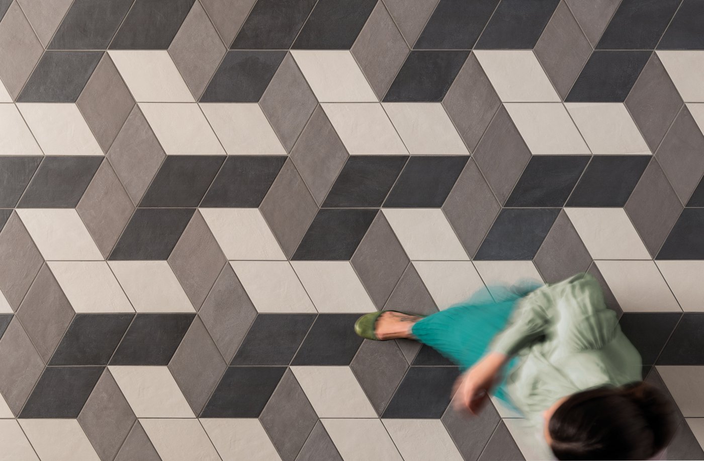 Плитка из керамогранита под цемент Chalk E756 Clk. Grey rmb