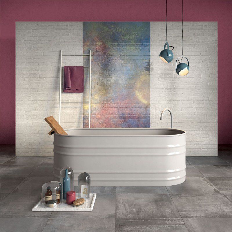 Плитка керамическая под бетон Affresco Dark