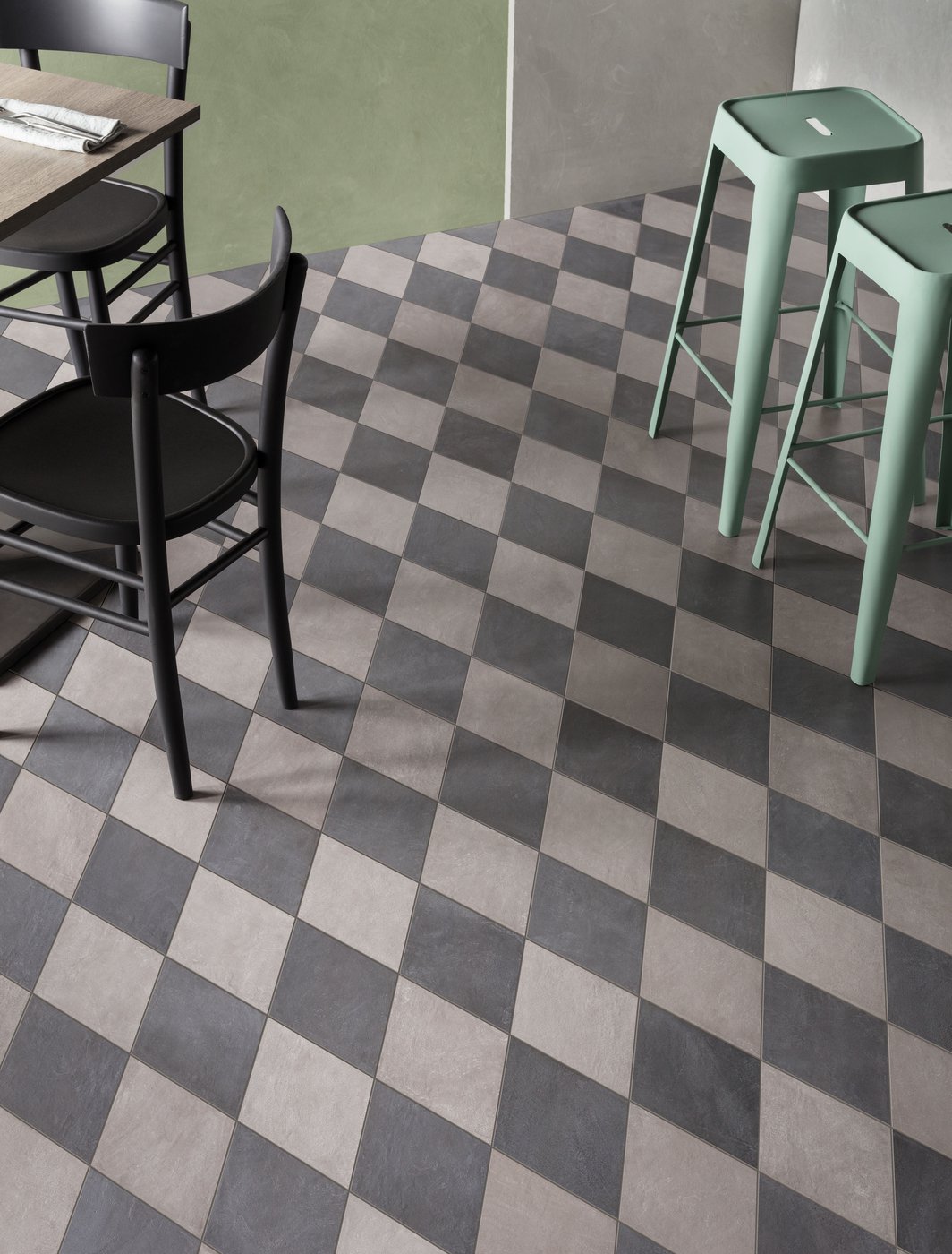 Плитка из керамогранита под цемент Chalk E756 Clk. Grey rmb