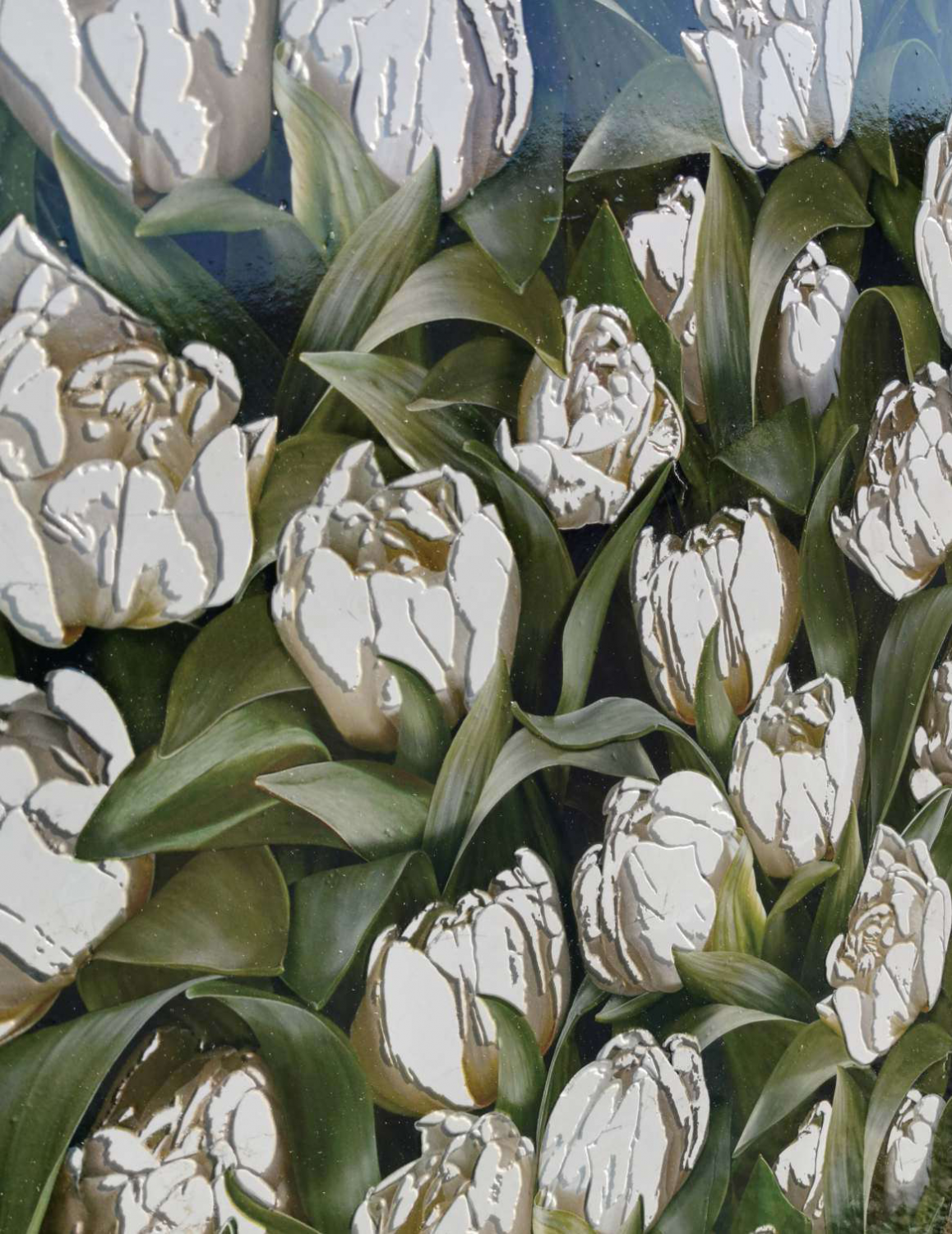 Мраморная плитка Stonature Tulips