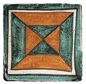 Глиняная плитка Medioevo Decori Classici 16