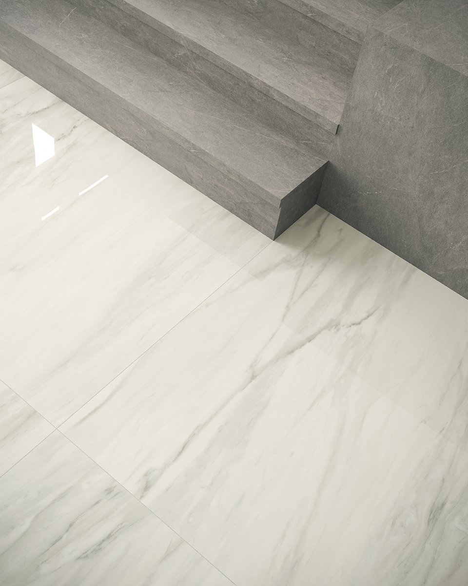 Плитка из керамогранита под мрамор Foyer Royal Naturale Delicate