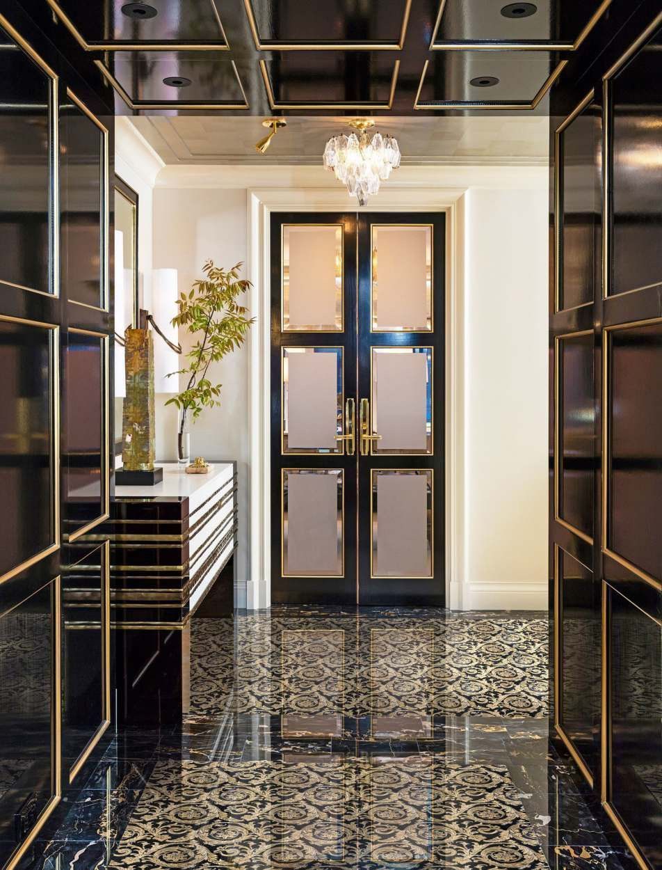 Мраморная плитка Luxurious Tyche Nero Marquinia Grey