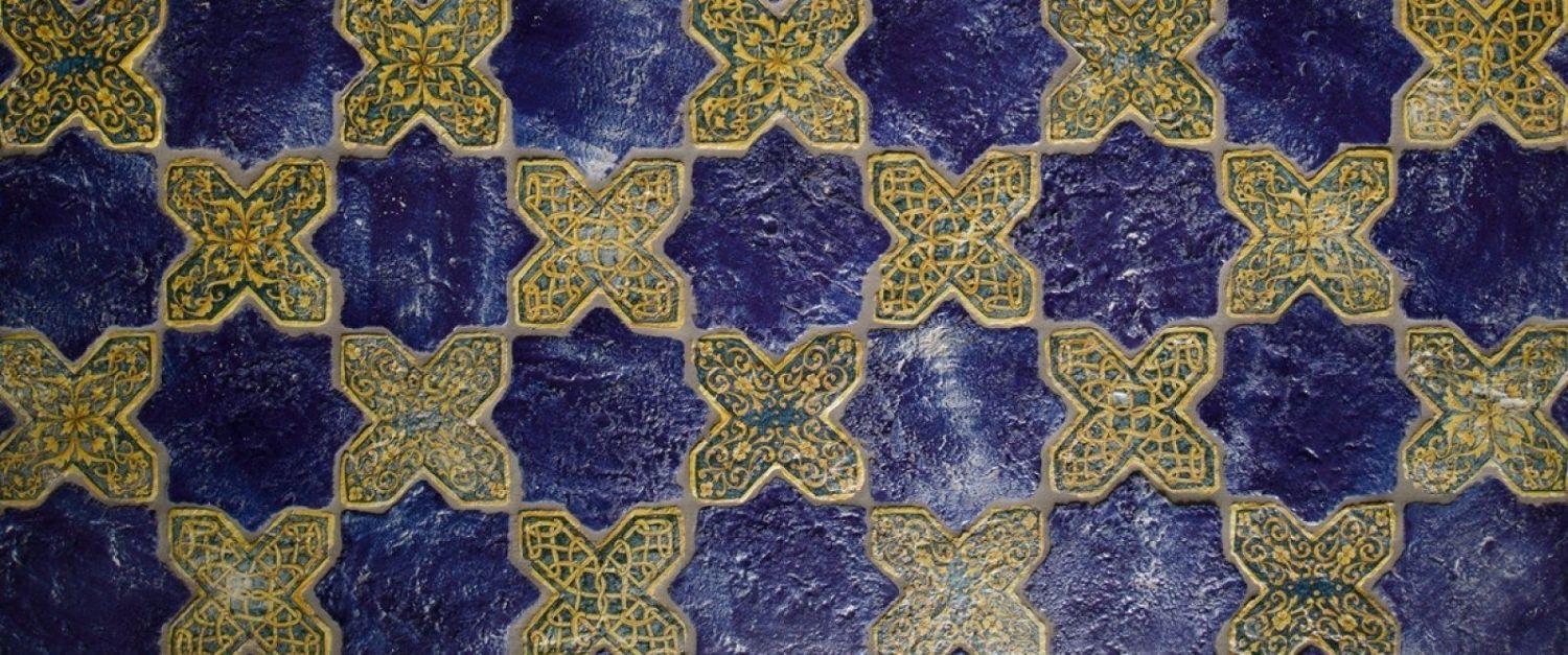 Глиняная плитка Colori Blue Medioevo