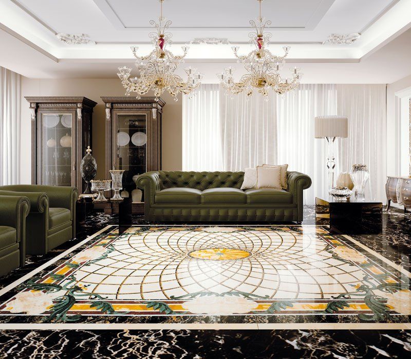 Плитка - инкрустированный мрамор LUXURY CLASSIC — 20