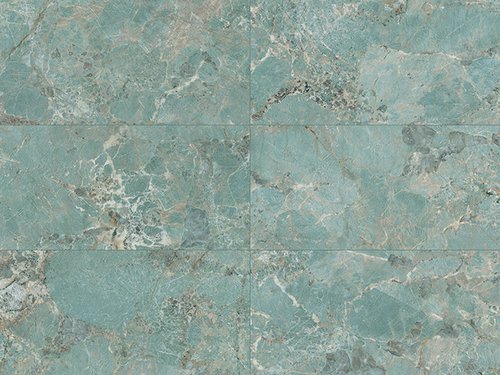 Плитка из керамогранита под мрамор Foyer Royal Reflex Green Ama 120x278
