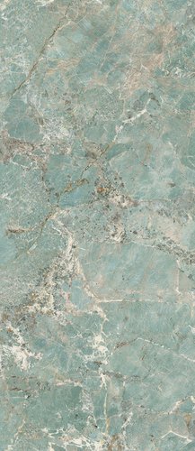 Плитка из керамогранита под мрамор Foyer Royal Reflex Green Ama 120x278