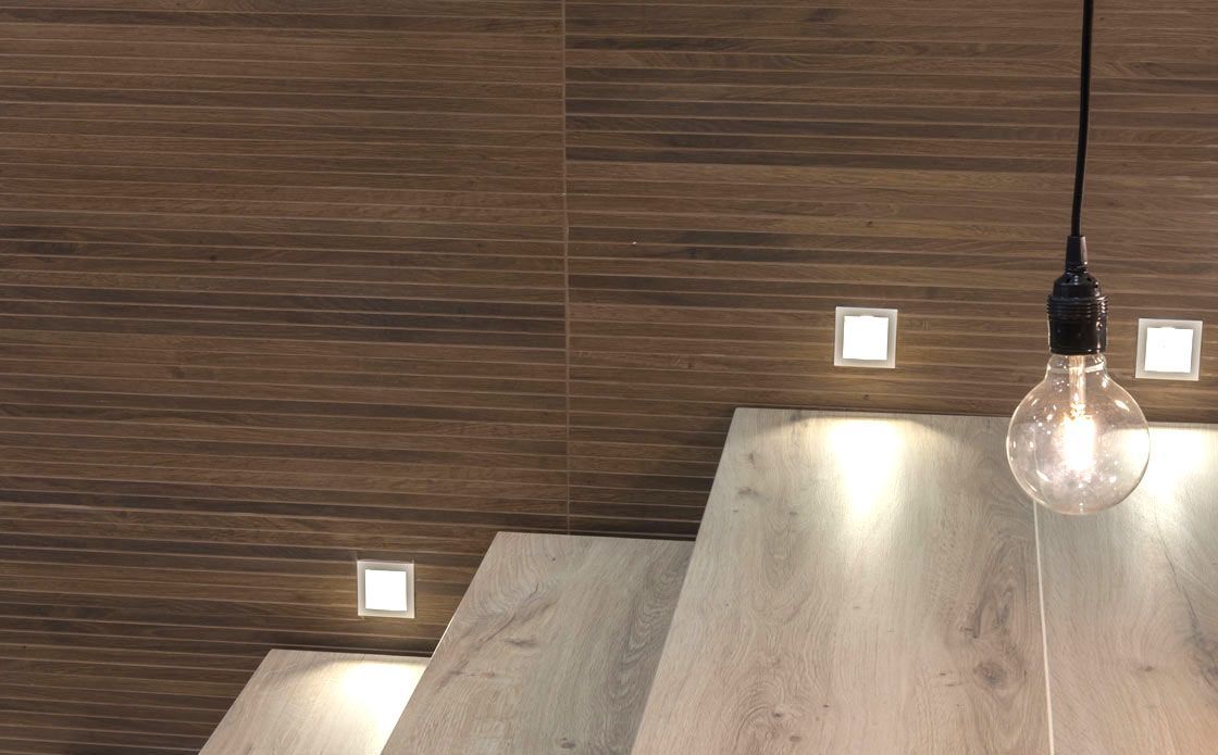 Плитка из керамогранита под дерево Bianco 30x120