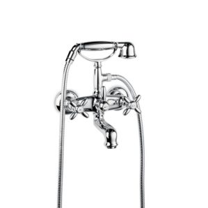 ANTEA ART. 9135 - Смеситель для ванна с автоматическим переключателем ванны / душа, гибкий шланг 150 см. и душ.