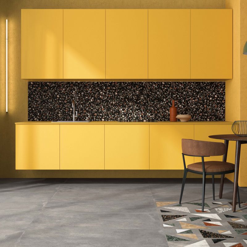 Плитка керамогранит под бетон Blend Concrete Grey Combo
