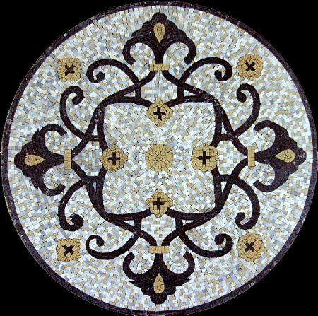 Панно из мраморной мозаики RO. 144
