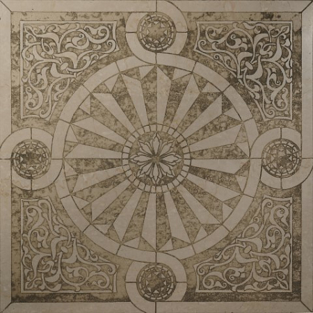 Мраморная плитка Decorative Art Cattedrale M1021 Botticino