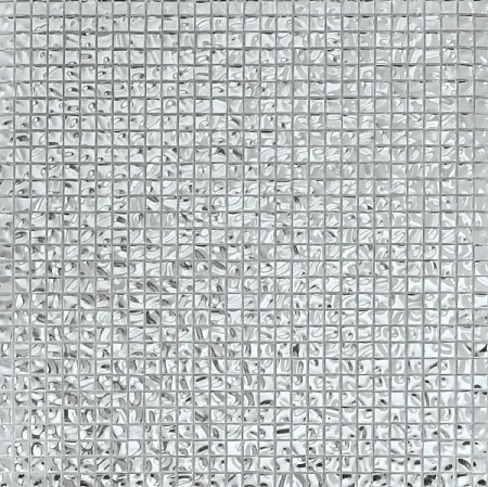 Стеклянная мозаика Allure 10x10 Bianco Ondulato AL.A631