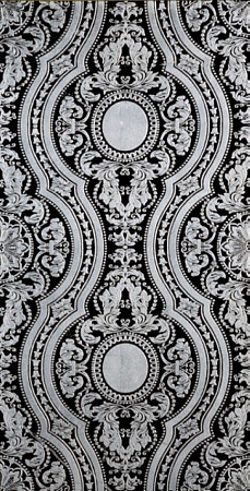 Мраморная мозаика The Original Alcor Tst Nero Marquinia Silver