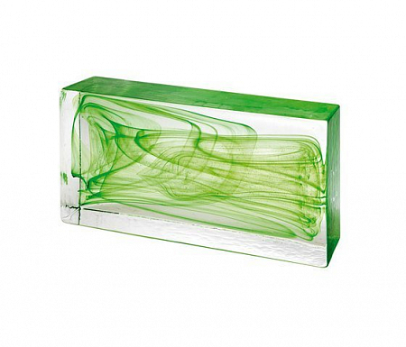Плитка - стеклянный кирпич CLASSIC GREEN