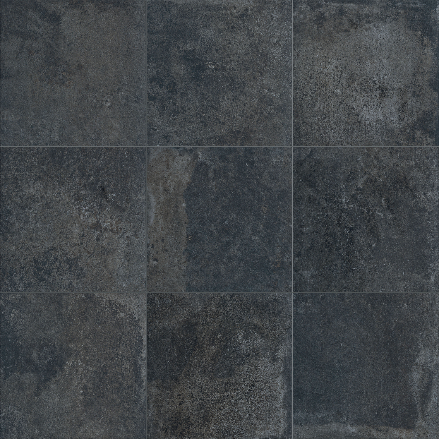 Плитка из керамогранита под камень Springstone Naturale Black