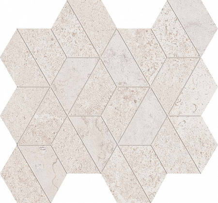 Мозаика керамогранит под камень Alpes Wide Enigma Ivory