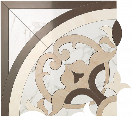 Плитка-декор из керамогранита - Marvel Elegance Angolo Warm 60x60 AVW4 R
